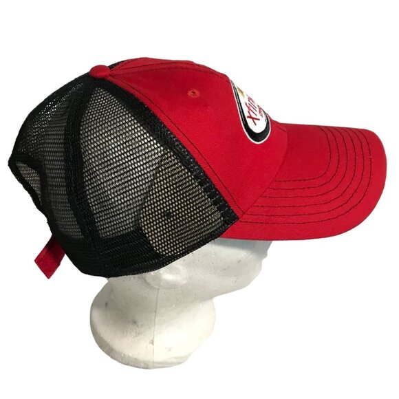 Nascar Xfinity Series Red & Black Adjustable Mesh Back Trucker Hat - Picture 4 of 8
